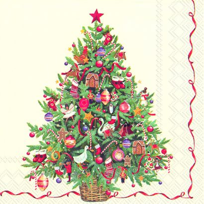 CHRISTMAS TREE – Lunch Napkins