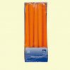 Taper Candles, 10 Pieces, Orange