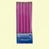 Taper Candles, 10 Pieces, Fuschia