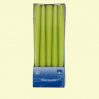 Taper Candles, 10 Pieces, Lime