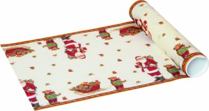 Santa and Teddy – Table Runner