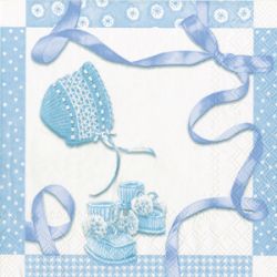 BABY SHOWER Blue – Cocktail Napkins