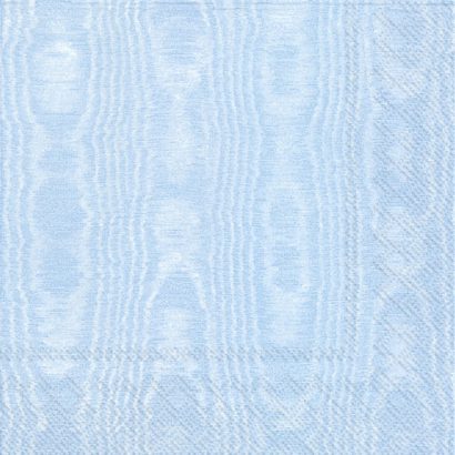 Moiree Light Blue – Cocktail Napkins