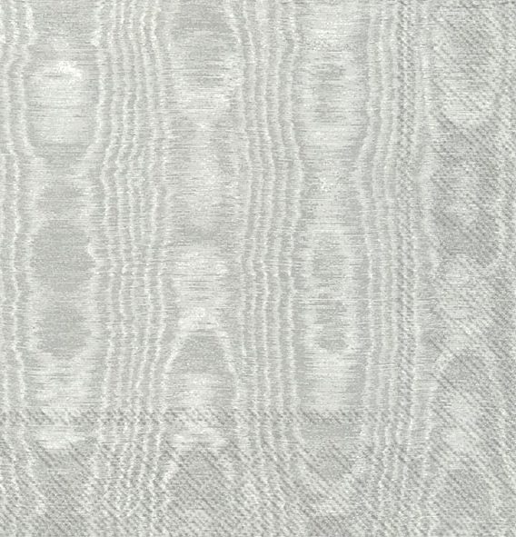 MOIREE silver - Cocktail napkins