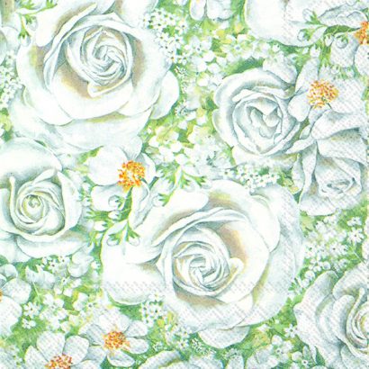 ROMANTIC ROSES – Cocktail Napkins