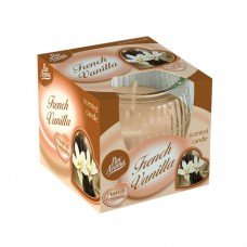 Scented Swirl Candle – French Vanilla