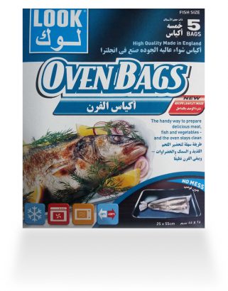 Look Oven Bags for Roasting – Fish Size