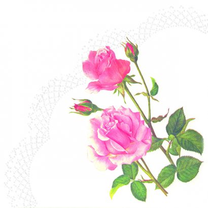 A rose for you – Rondo Napkins