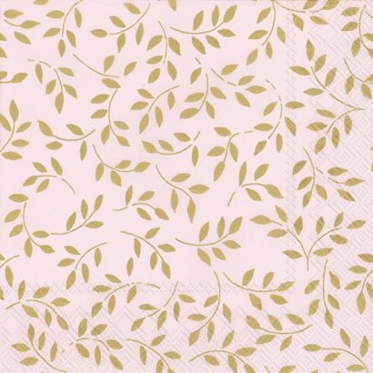 FOLIA Cream Gold – Lunch Napkins