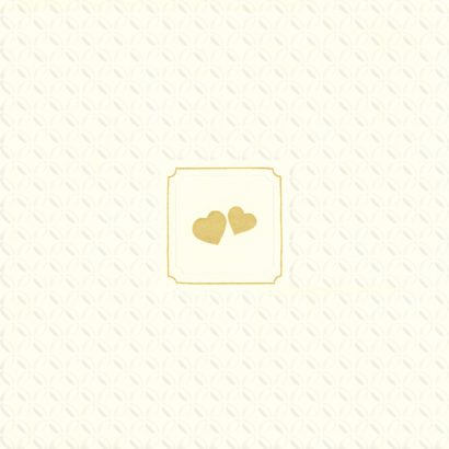 GIORNO FESTIVO HEARTS cr. Gold – Lunch Napkins