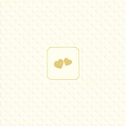 GIORNO FESTIVO HEARTS cr. Gold – Lunch Napkins