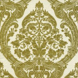 GRANDEUR Gold Creme – Lunch Napkins