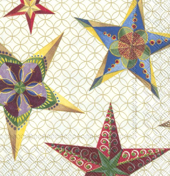 SHINING STARS gold - Cocktail napkins