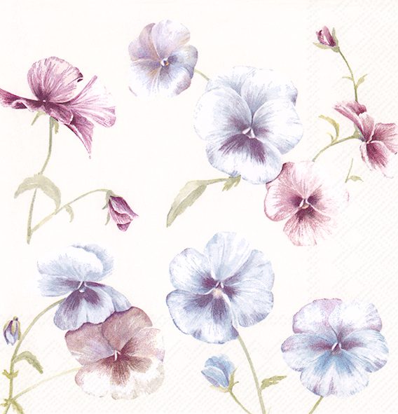 VIOLA IN VOGUE cream - Lunch napkins