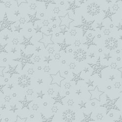 X-MAS STAR UNI Silver – Lunch Napkins