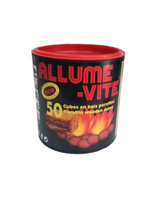 Allume Vite Firelighter Cubes – 50 Pieces